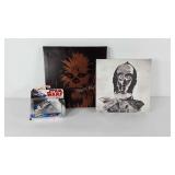Star Wars group, two decor stretched canvas