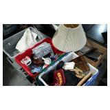 Skid lot: includes mugs, wine glasses, electric
