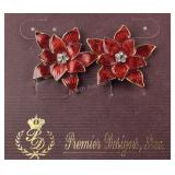 Premier design jewelry, Holiday crimson clip on