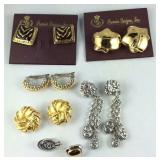 Premier design jewelry, 5 pairs of clip on