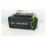 Greenworks 40v lithium battery