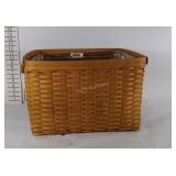 1999 Longaberger basket with protector