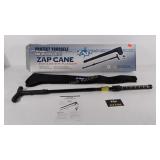 Zap Cane (not tested), stun cane with flashlight