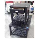 2pc Living Room Coffee Table with one End Table,