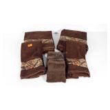 Camo bath towels, two bath, two hand and two
