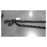 Lig Chain, 30ft with both hooks, 3/8" good usable