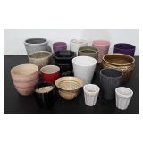 Ceramic planters, various sizes