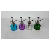 Four glass atomizers