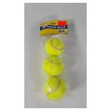 Three new tennis balls