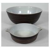 Pyrex Terra 404 mixing bowl 471 pint casserole,