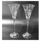 Marquis by Waterford etched glass stemware, 11"