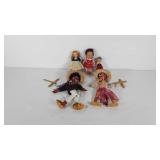 Dolls, includes two marionette puppets