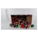 Christmas ornaments (some have scratches and