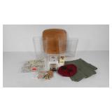 Longaberger Basket accessories,  protectors, lid,