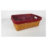 Longaberger large storage solutions basket with