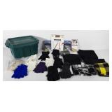 Ladies accessories, scarves, gloves, tube