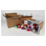 Vintage Christmas ornaments, nice variety of