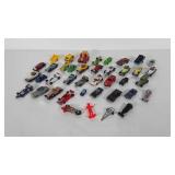 Toy cars, mostly die-cast