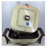 Sunbeam Electric skillet, works