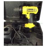Dewalt 3/8in drill with battery and charger ,