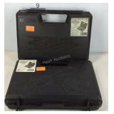 Two single pistol cases 12inx8inx3in
