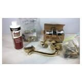 Door hardware, restorer 4, and door knobs