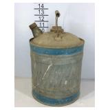 Galvanized Fuel can