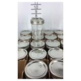 Ball jelly jars, 8oz 21 total