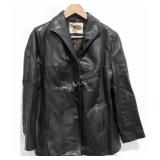 Leather blazer by Cresco Country Sportswear, size