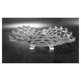 Fostoria tri-footed glass bowl