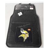 Car Mats, New 2pc Front set, NFL Team Logo.