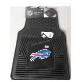 Car Mats, New 2pc Front set, NFL Team Logo.