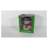 LED Christmas snowman night light