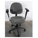 Office Desk Chair, adjustable height arms.