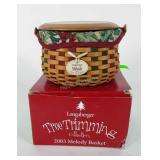 Longaberger tree trimming collection, 2003 melody