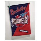 Basket ball team flags (4), 2 are Houston,