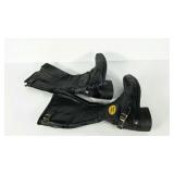 Bates Fast Lane Road Race boots, leather, size