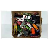 Group of Hot Wheels and Matchbox cars,