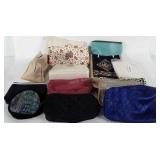 Group lot of makeup bags