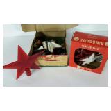 Christmas tree star group, some in original