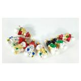 Glass ornament group