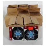 Eight boxes of North Carolina Tar heels snowflake