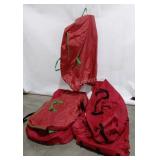 Christmas tree bags (5), some holes & stains,