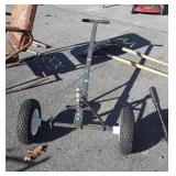 Trailer Tow Hand Cart, 2" Ball attached