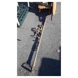 Two Vintage Farm Tools, Bull Leads, one steel