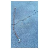 Chain, 4ft with both hooks, rustic condition