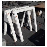 Pair of Saw Horses, 2x4 board made