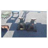 Pair of 5 ton Capacity Jack Stands, by Lincoln,