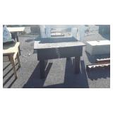 Early Wood Shop type use Table, old board made