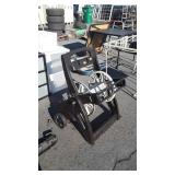 Suncast Hose Reel, dark brown in color, good